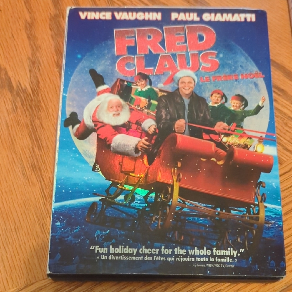 Fred Claus Movie DVD